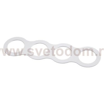 Рамка декоративная к артикулам 357585-357587, 357589, 357909-357910 Novotech 357923 METIS