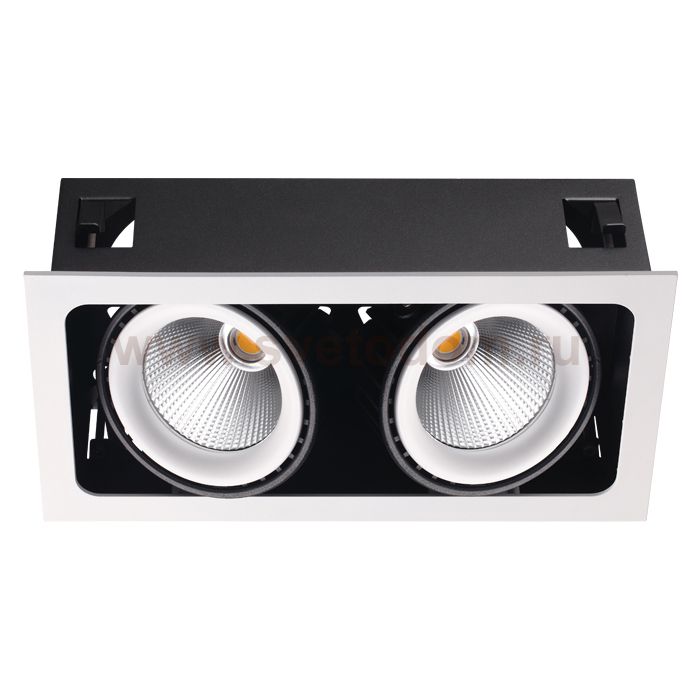 Встраиваемый карданный светодиодный светильник Novotech 358038 GESSO