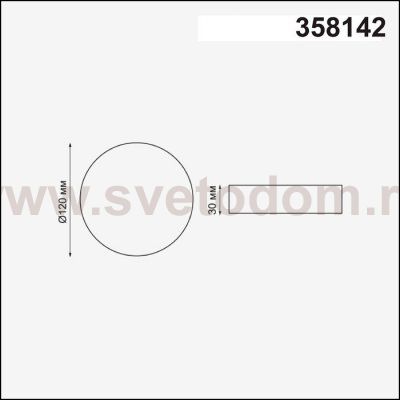 Встраиваемый светильник Novotech 358142 MON