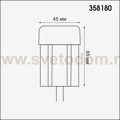 Ландшафтный модуль Novotech 358180 NOKTA