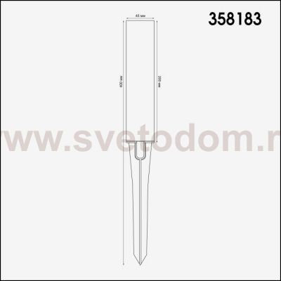 Корпус для модуля Novotech 358183 NOKTA