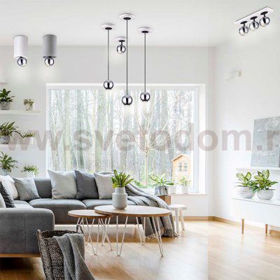 Встраиваемый под покраску светильник 358224 SPOT