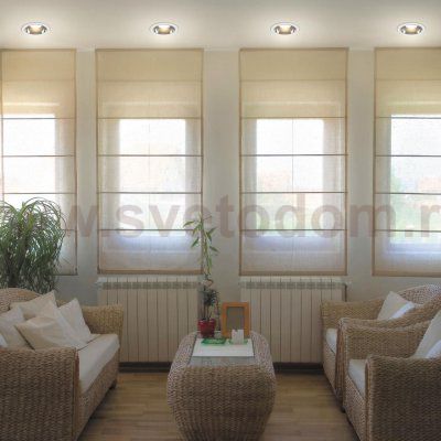 Встраиваемый диммируемый светильник на пульте управления со сменой цветовой температуры Novotech 358300 MARS