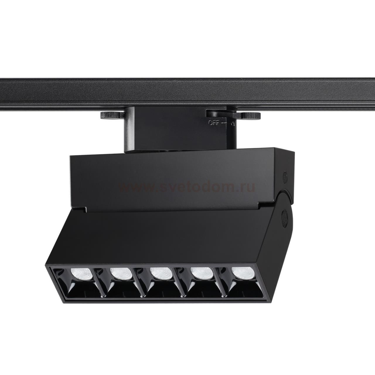 Светильник трековый однофазный трехжильный светодиодный Novotech 358325 EOS