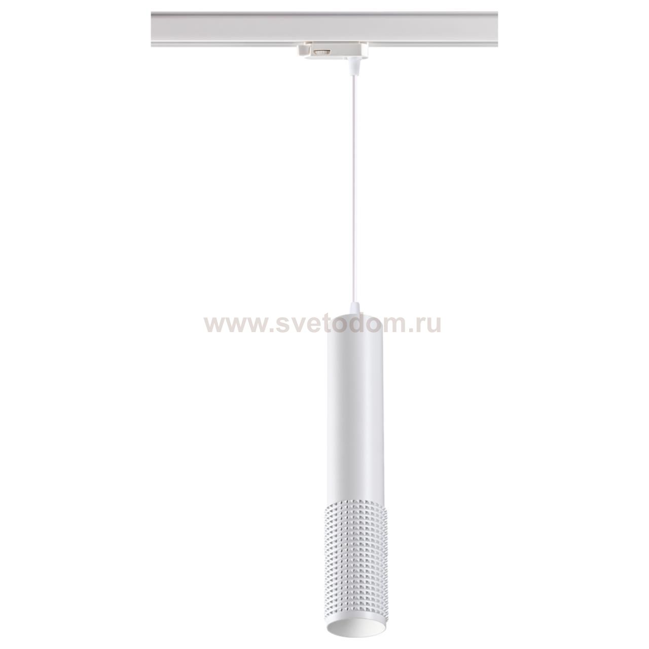 Трехфазный трековый светодиодный cветильник, провод 1м Novotech 358505 MAIS LED