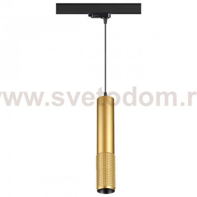 Трехфазный трековый светодиодный cветильник, провод 1м Novotech 358506 MAIS LED