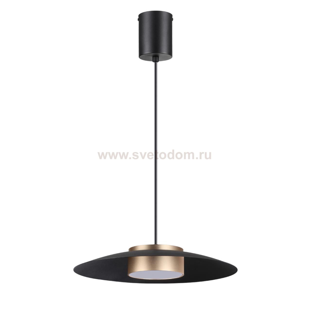 Светильник накладной светодиодный, провод 2м Novotech 358591 PILZ