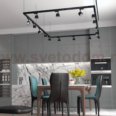 Однофазный трековый светодиодный светильник Novotech 358725 KNOF