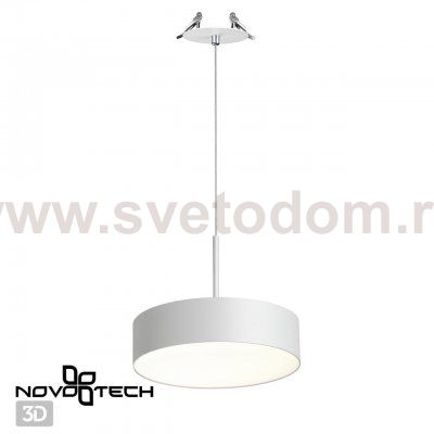 Светильник встраиваемый светодиодный, длина провода 2м Novotech 358764 PROMETA