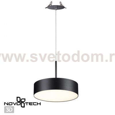 Светильник встраиваемый светодиодный, длина провода 2м Novotech 358765 PROMETA