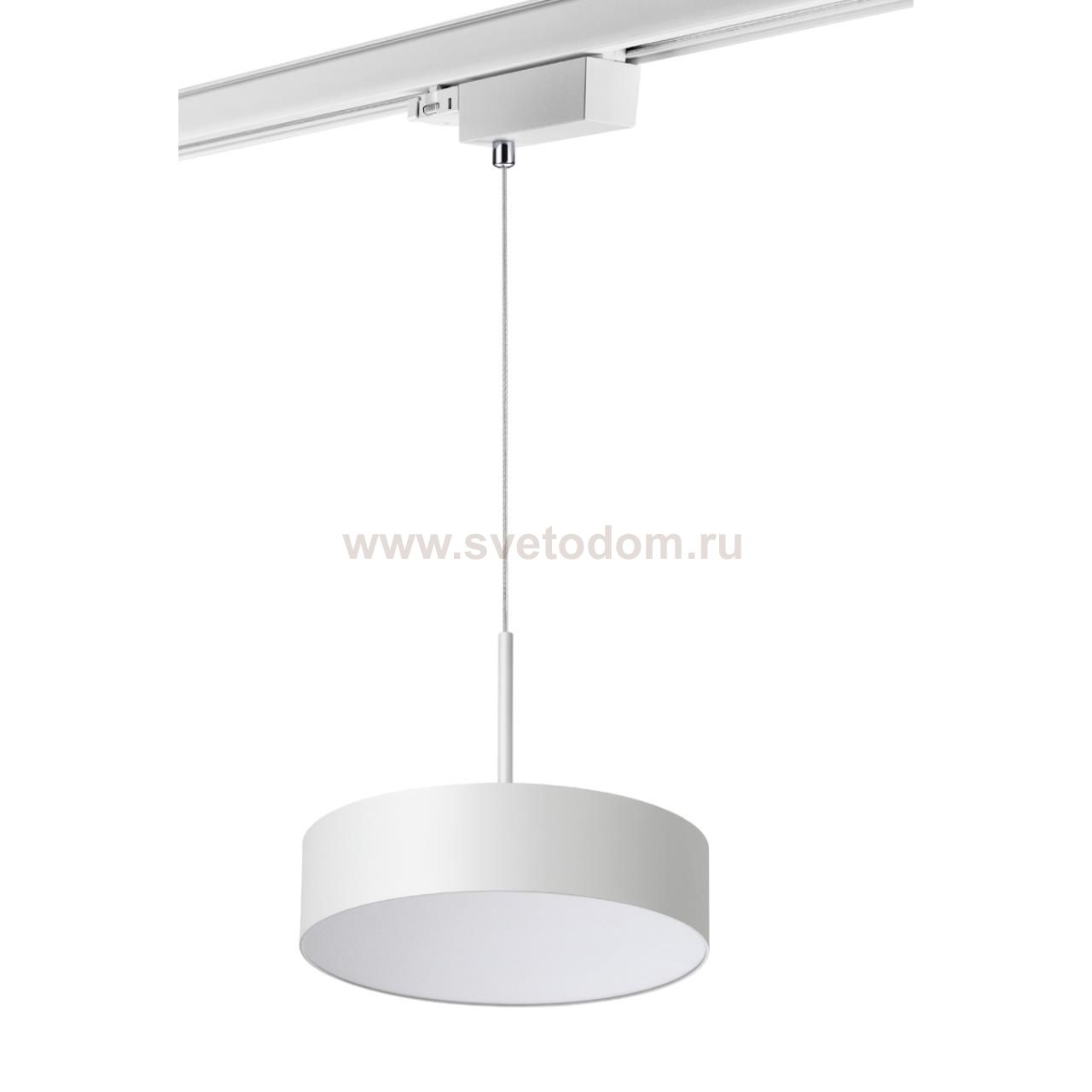 Трехфазный трековый светодиодный светильник, длина провода 1.2м Novotech 358770 PROMETA