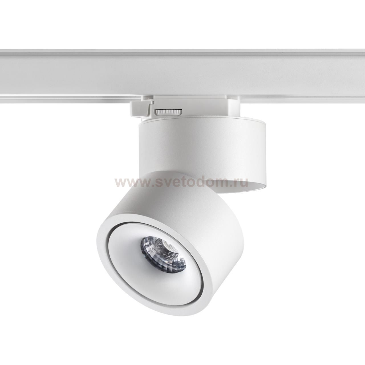 Трехфазный трековый светодиодный светильник Novotech 358780 GRODA
