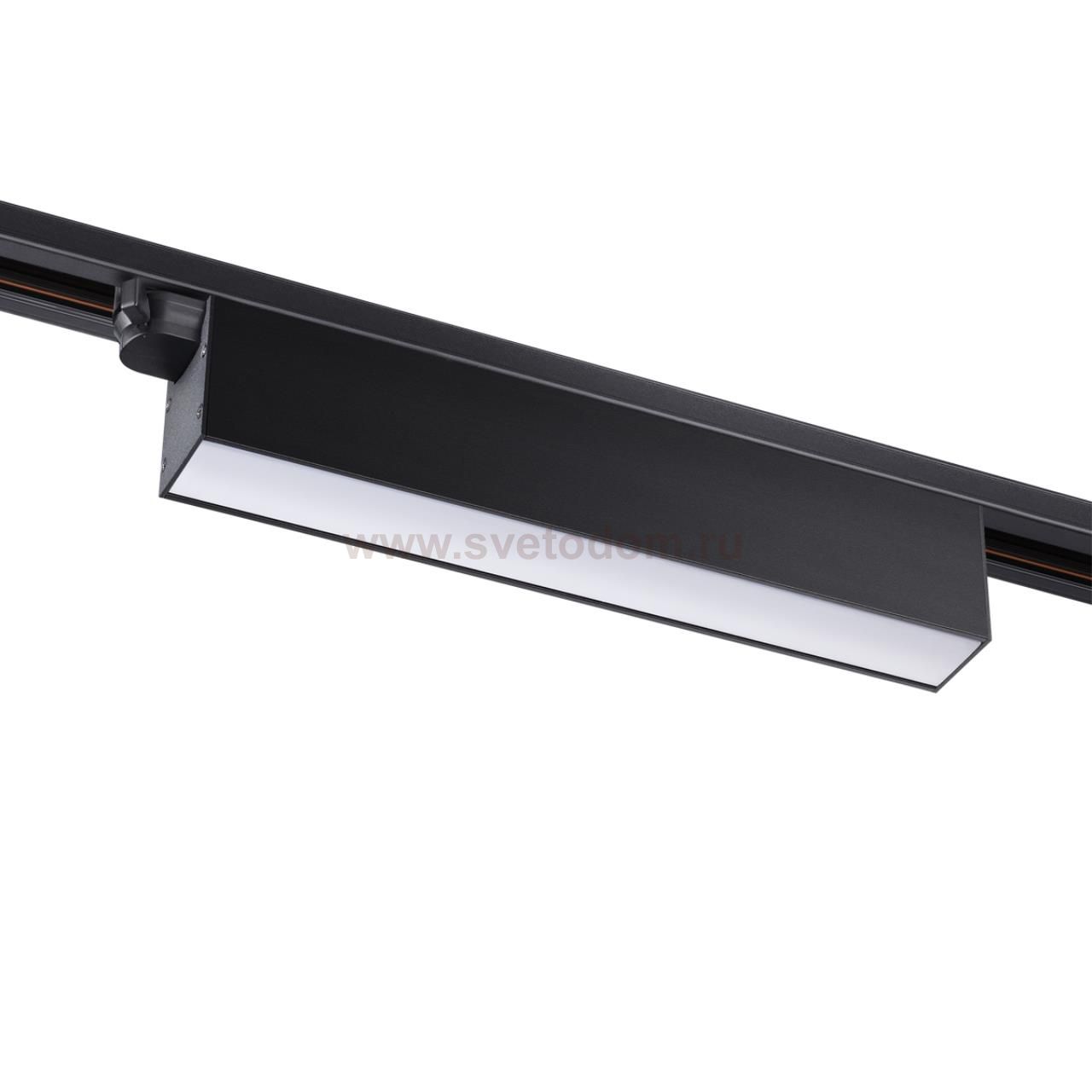 Светильник трековый однофазный трехжильный светодиодный Novotech 358825 ITER