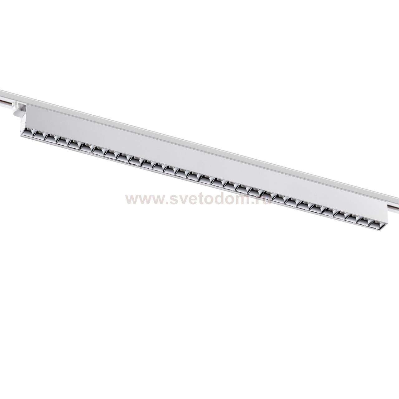 Светильник трековый однофазный трехжильный светодиодный Novotech 358836 ITER