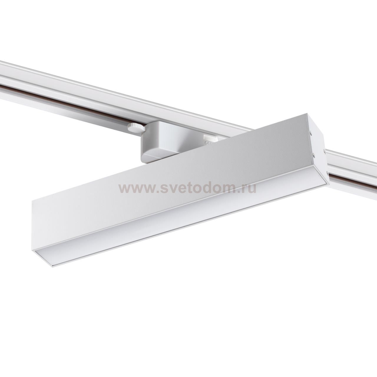 Светильник трековый однофазный трехжильный светодиодный Novotech 358850 ITER