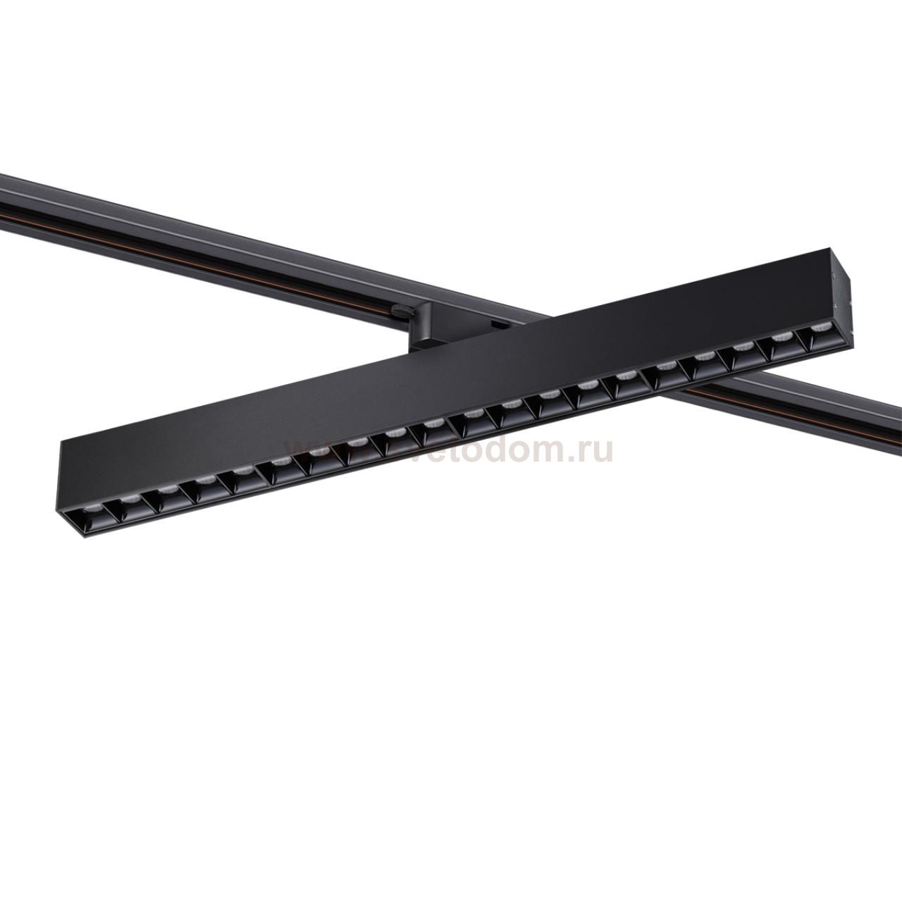 Светильник трековый однофазный трехжильный светодиодный Novotech 358859 ITER