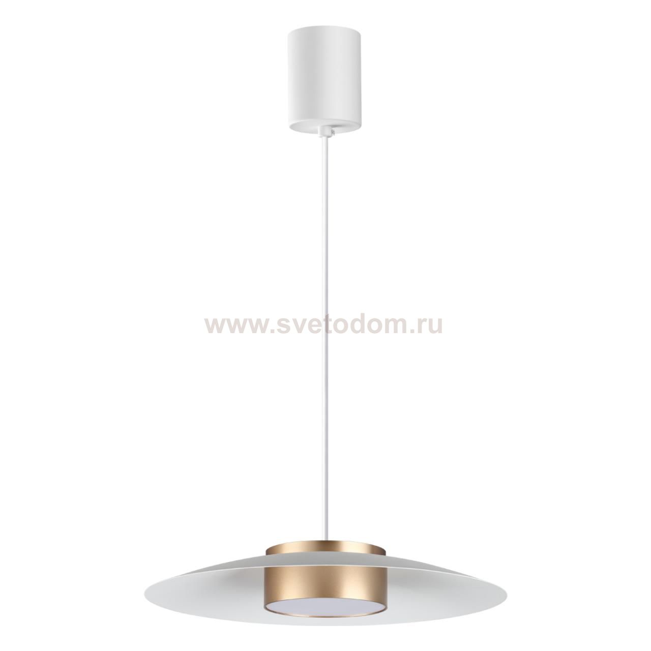 Светильник накладной светодиодный, провод 2м Novotech 358895 PILZ