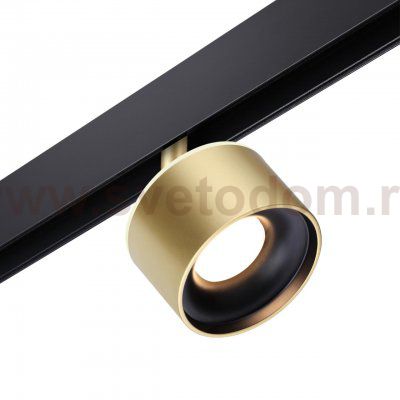 Светильник трековый для низковольного шинопровода с переключателем цветовой температуры Novotech 358981 FLUM