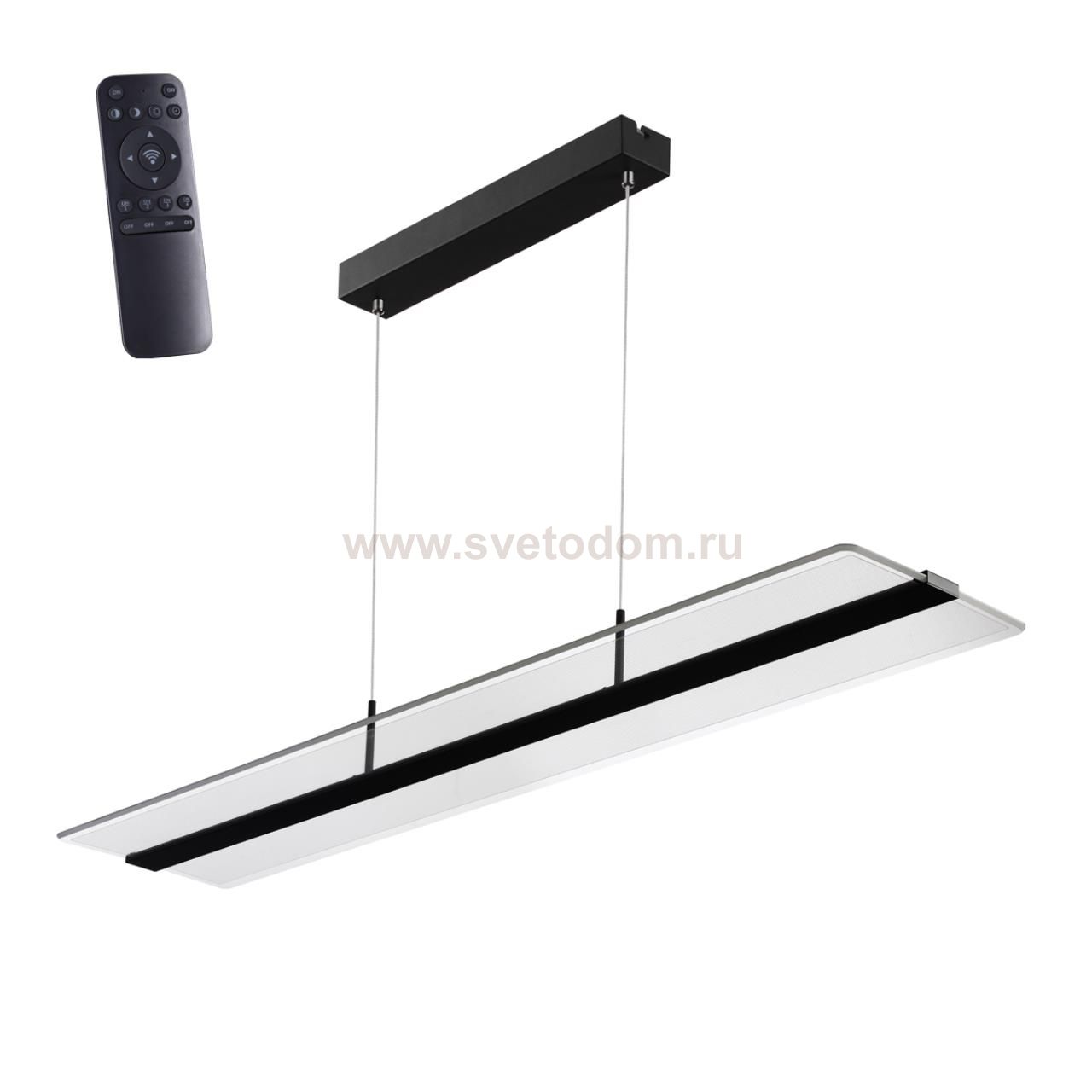 Светильник подвесной диммируемый со сменой цветовой температуры, пульт ДУ (2.4G) в комплекте Novotech 358992 ITER