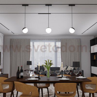 Трековый светильник для низковольтного шинопровода Novotech 359094 SMAL