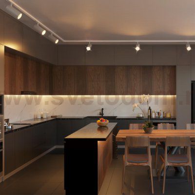 Светильник трековый однофазный двухжильный светодиодный Novotech 359147 SELENE