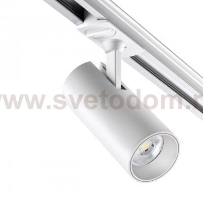 Светильник трековый однофазный двухжильный светодиодный Novotech 359155 SELENE