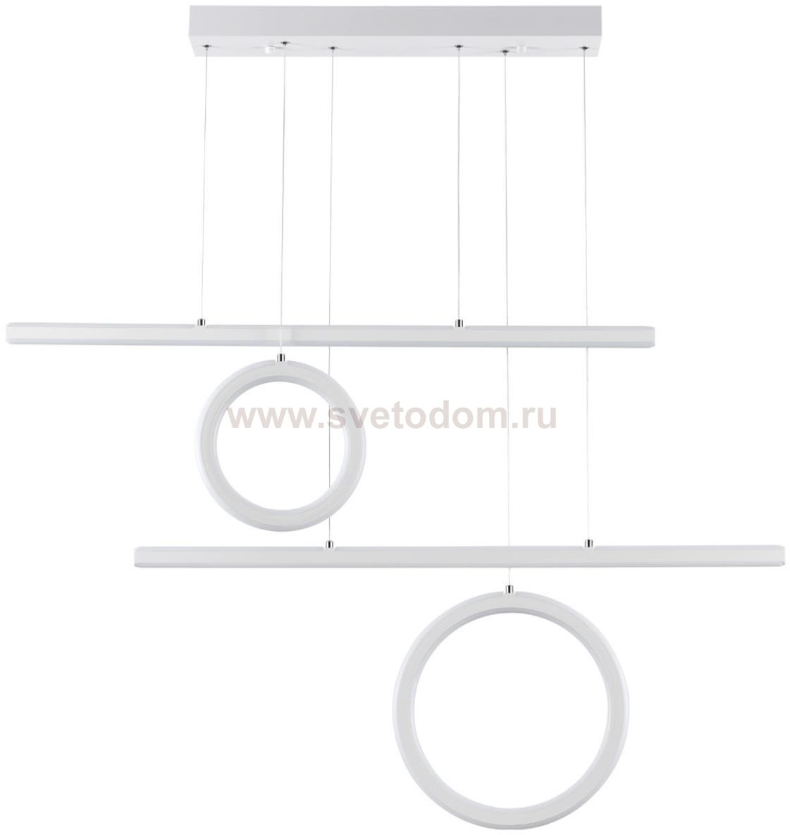 Светильник подвесной светодиодный диммируемый, в комплекте беспроводной пульт ДУ, длина провода 2м Novotech 359182 ONDO