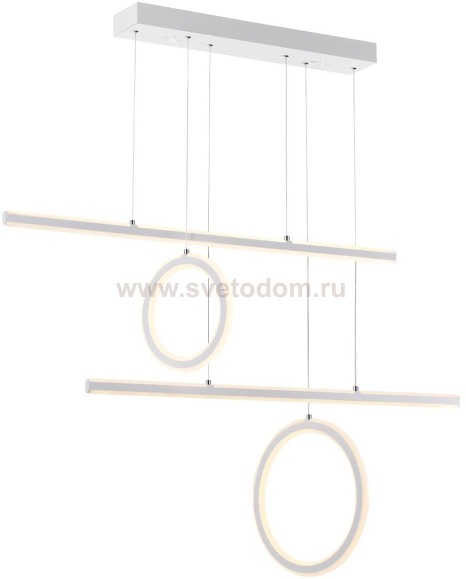 Светильник подвесной светодиодный диммируемый, в комплекте беспроводной пульт ДУ, длина провода 2м Novotech 359182 ONDO