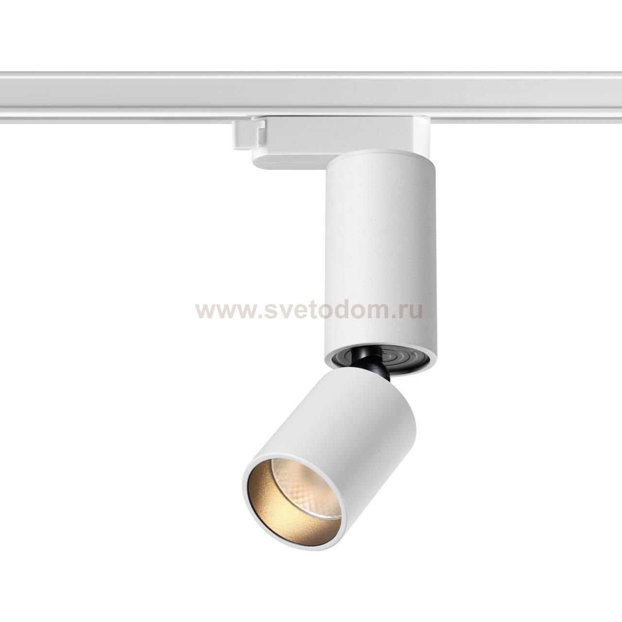 Светильник светодиодный однофазный трехжильный трековый Novotech 359318 TUBO