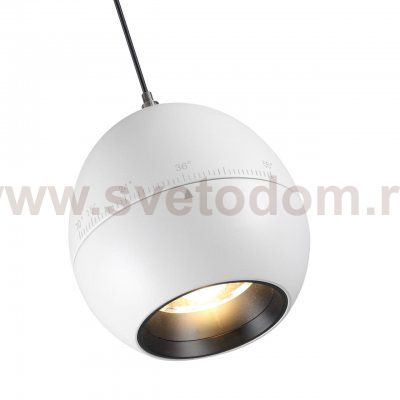 Светильник подвесной светодиодный с механизмом регулировки высоты, длина провода 2м Novotech 359341 SFERO