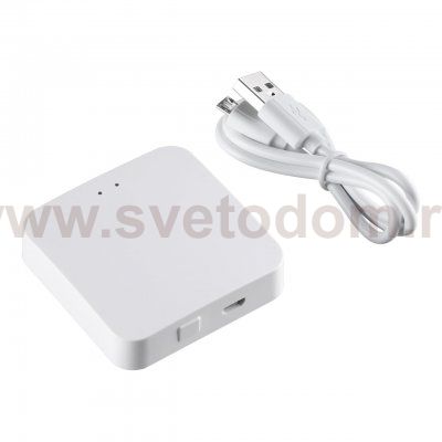 Интеллектуальный Bluetooth-шлюз Tuya Smart Life для умного дома Novotech 359392 GLAT