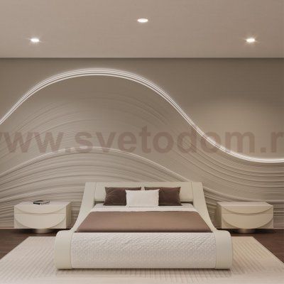 Встраиваемый светодиодный светильник с переключателем цветовой температуры Novotech 359428 LANG