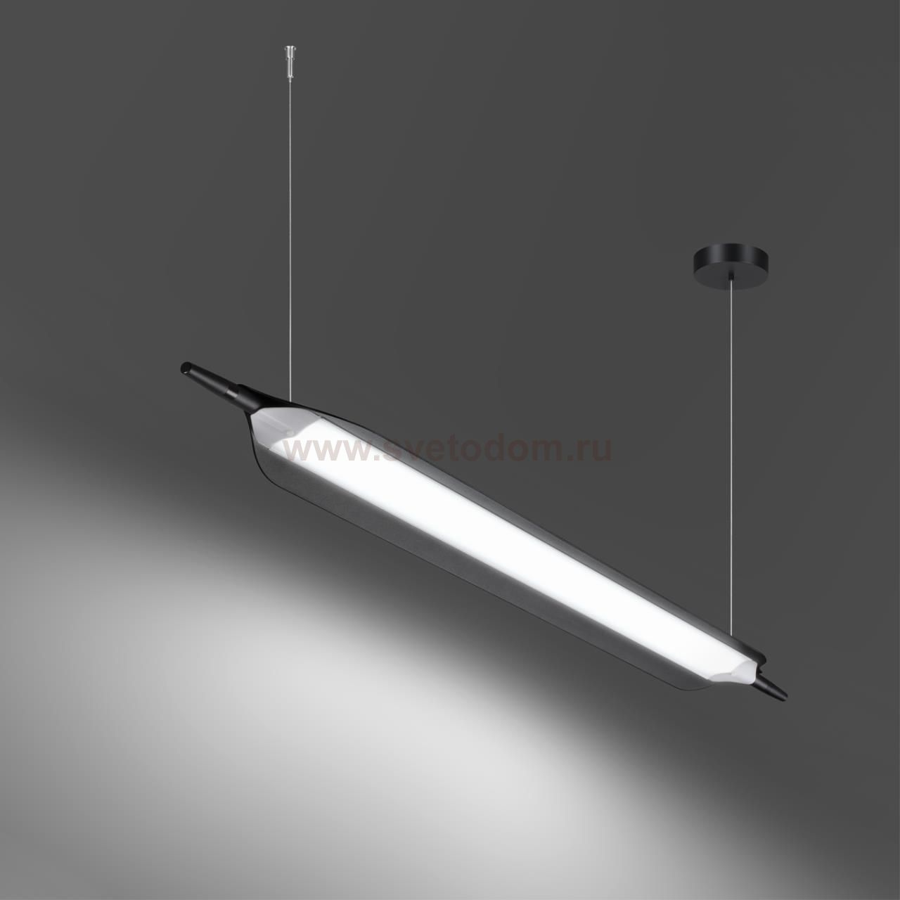 359544 LEDO NT25 000 черный Светильник подвесной диммируемый со сменой цв.температуры (сенсор) IP20 LED 32W 2700/4000/6000K 100-240V ALA