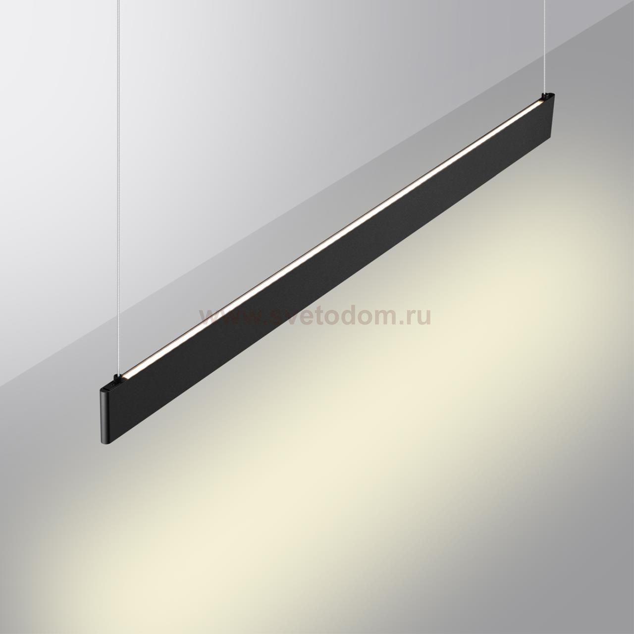 359546 LEDO NT25 000 черный Светильник подвесной диммир. со сменой цв.темпер. (пульт ДУ/прилож. Smart Life) IP20 LED 12/24W 220-240V 3000-5700К ITER