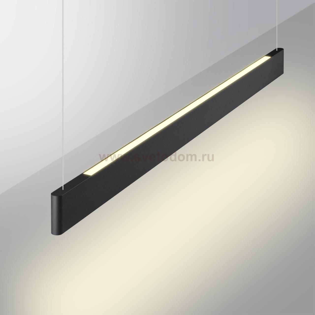 359548 LEDO NT25 000 черный Светильник подвесной диммир. со сменой цв.темпер. (пульт ДУ/прилож. Smart Life) IP20 LED 12/24W 220-240V 3000-5700К ITER