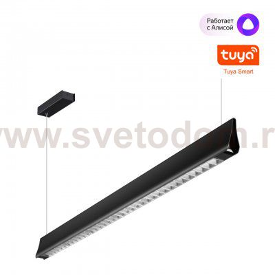 359550 LEDO NT25 000 черный Светильник подвесной диммир. со сменой цв.темпер. (пульт ДУ/прилож. Smart Life) IP20 LED 36W 220-240V 3000-5700К ITER