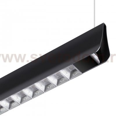 359550 LEDO NT25 000 черный Светильник подвесной диммир. со сменой цв.темпер. (пульт ДУ/прилож. Smart Life) IP20 LED 36W 220-240V 3000-5700К ITER