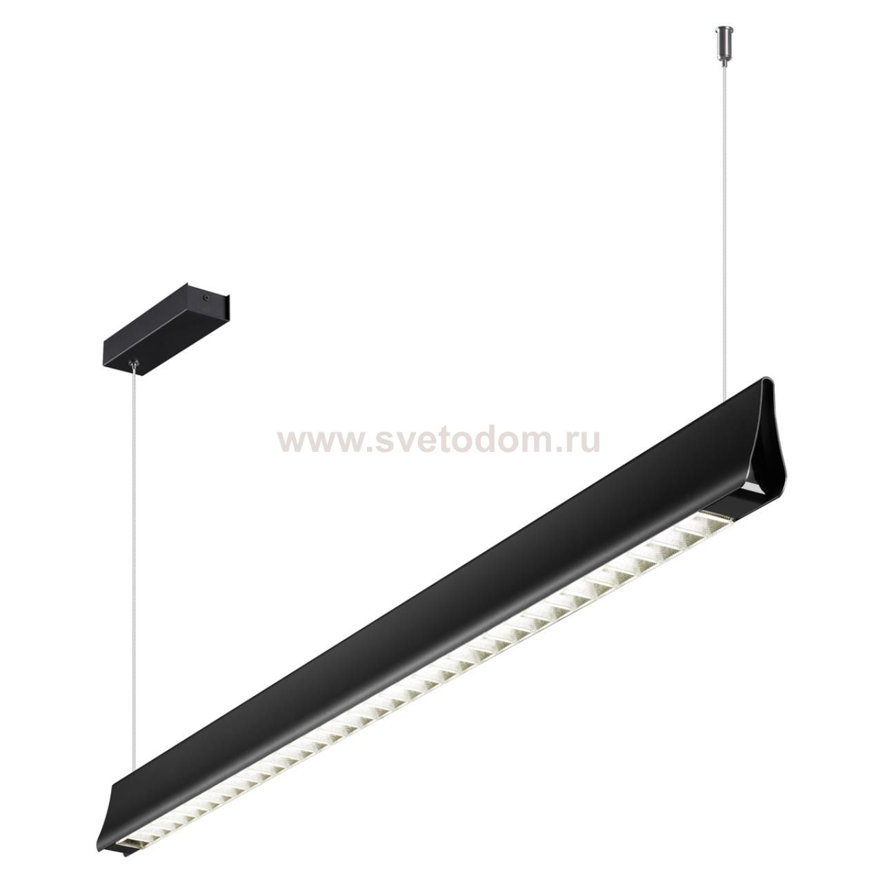 359550 LEDO NT25 000 черный Светильник подвесной диммир. со сменой цв.темпер. (пульт ДУ/прилож. Smart Life) IP20 LED 36W 220-240V 3000-5700К ITER