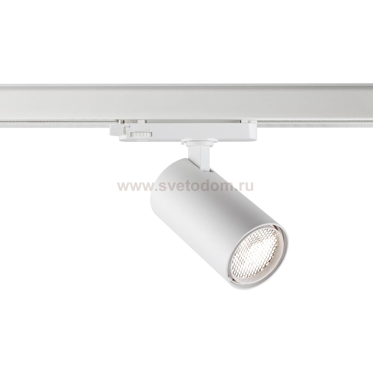 359571 PORT NT25 000 белый Светильник трехфазный трековый светодиодный IP20 LED 25W 3000K 220-240V HELIX