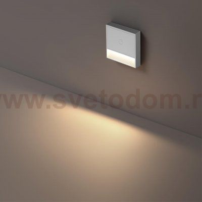 359709 OVER NT25 434 белый Светильник накладной сенсорный для лестниц IP20  LED 0.4W 3000К 1000mAh Li-ion, 5V VESPERA