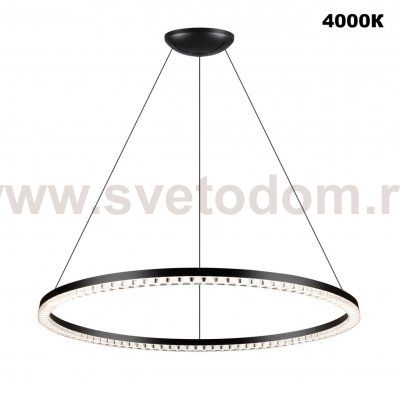 359711 LEDO NT25 000 черный Светильник подвесной диммир. со сменой цв.темпер. (пульт ДУ/прилож. Smart Life) IP20 LED 70W 220-240V 1800-4000К MONILE