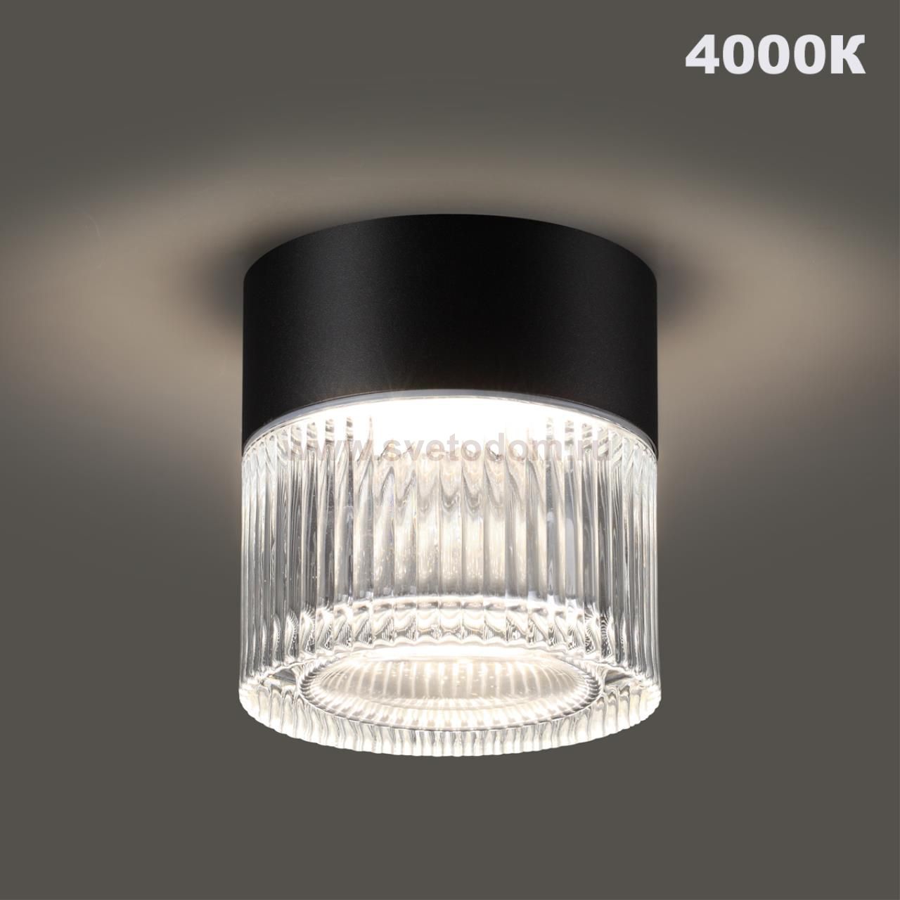 359716 STREET NT25 714 черный Светильник ландшафтный с переключ. цветовой температуры IP65 LED 12W 100-240V 2700К\3200К\4000К ESTIMA