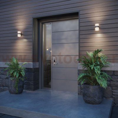 359718 STREET NT25 718 черный Светильник ландшафтный с переключателем цв. температуры IP65 LED 16W 100-240V 2700К/3200К/4000К ESTIMA