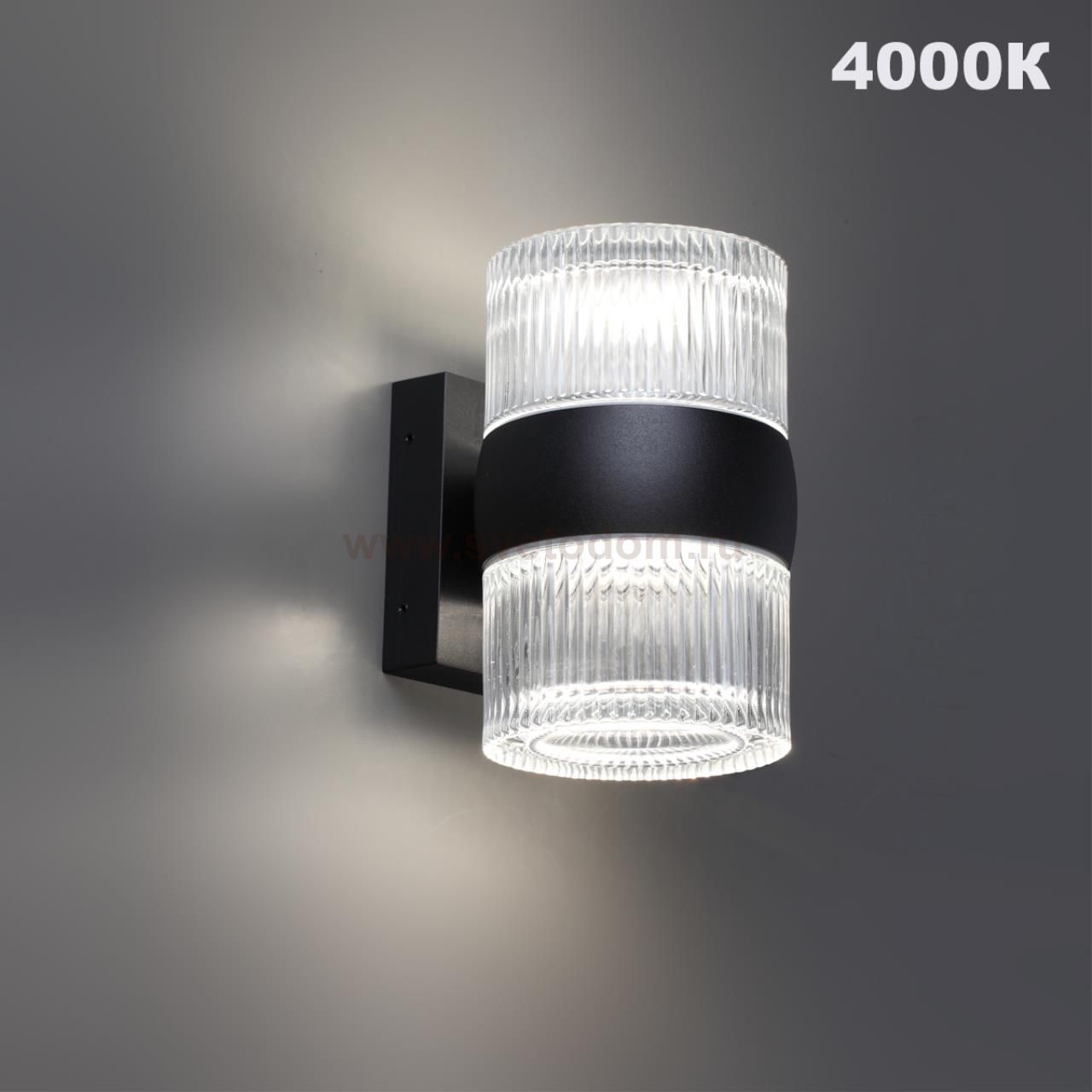 359718 STREET NT25 718 черный Светильник ландшафтный с переключателем цв. температуры IP65 LED 16W 100-240V 2700К/3200К/4000К ESTIMA