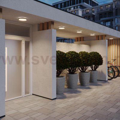 359721 STREET NT25 682 черный Светильник ландшафтный с переключ. цветовой температуры IP65 LED 30W 220-240V 2700К\3200К\4000К VIRTUO