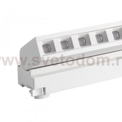 359739 PORT NT25 240 белый Светильник однофазный двухжильный трековый с переключ. цв. температуры IP20 LED 12W 180-265V 2700К/3200К/4000К EOS
