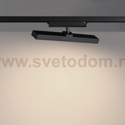 359772 PORT NT25 242 черный Светильник однофазный двухжильный трековый с переключ. цв. температуры IP20 LED 18W 180-265V 2700К/3200К/4000К STRATUS