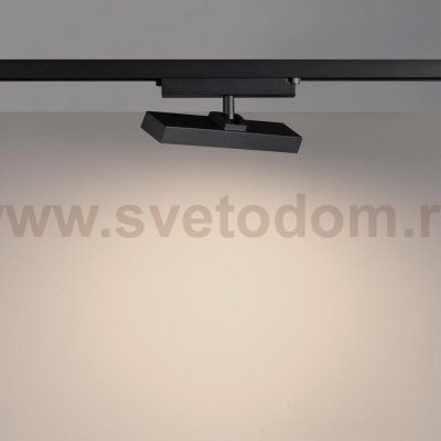 359777 PORT NT25 260 черный Светильник однофазный трехжильный трековый с переключ. цв. температуры IP20 LED 12W 180-265V 2700К/3200К/4000К STRATUS