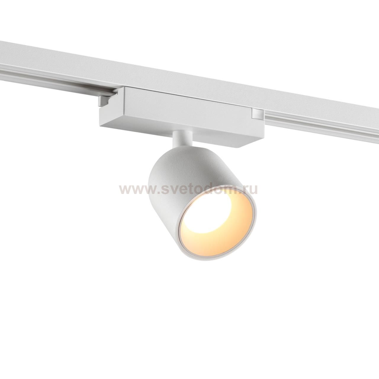 359805 PORT NT25 246 белый Светильник трековый однофазный двухжильный IP20 LED 10W 180-265V 3000К SOLETTE