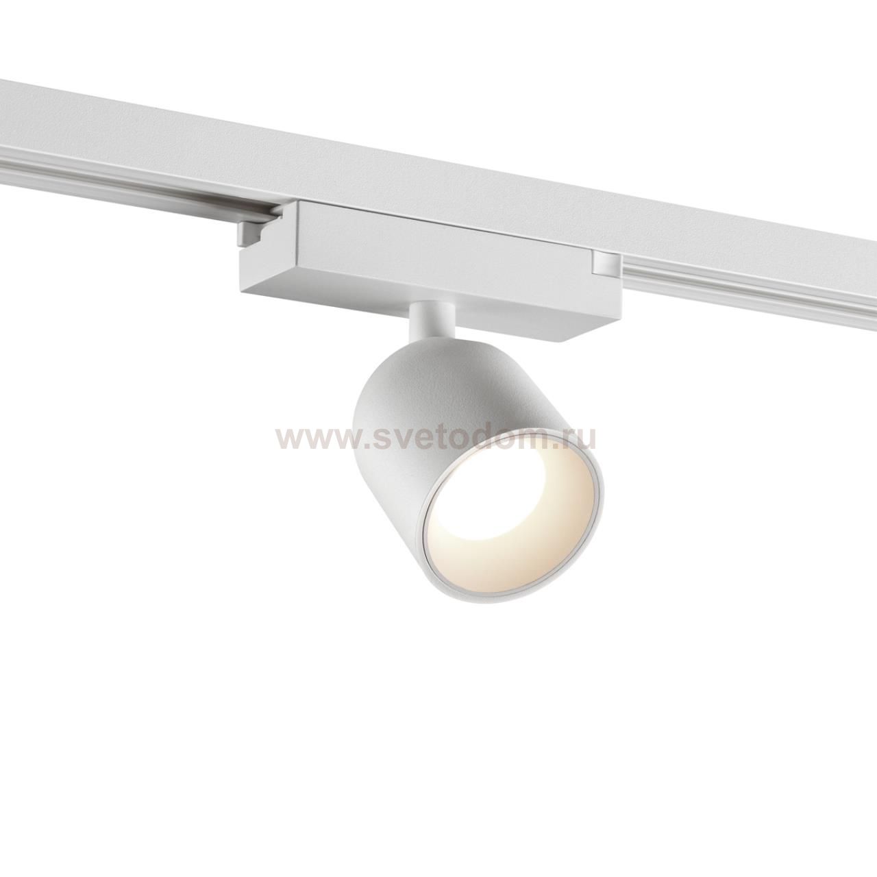 359810 PORT NT25 278 белый Светильник трековый однофазный трехжильный IP20 LED 10W 180-265V 4000К SOLETTE